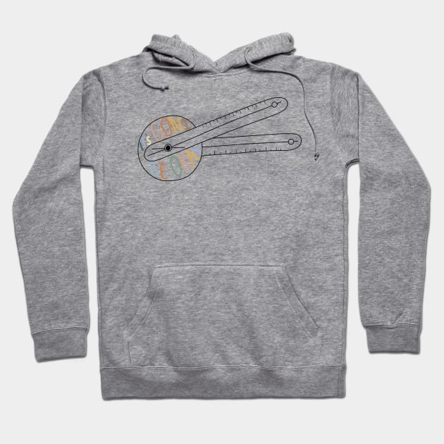 Funny It's Goni Be Okay, Occupational Therapy OT OTA Goniometer Hoodie by The Dirty Palette